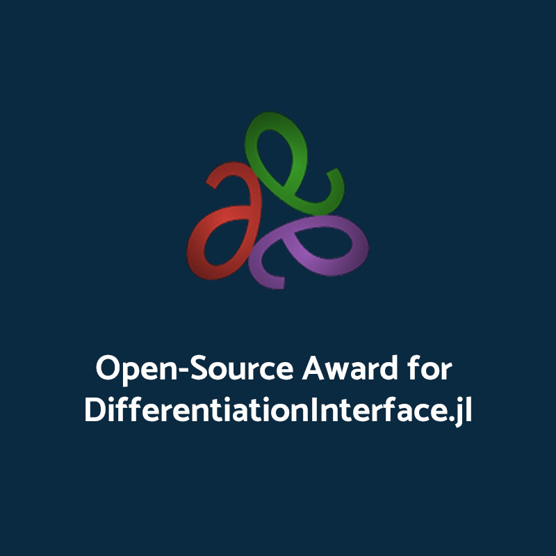 Open-Source Award for DifferentiationInterface.jl